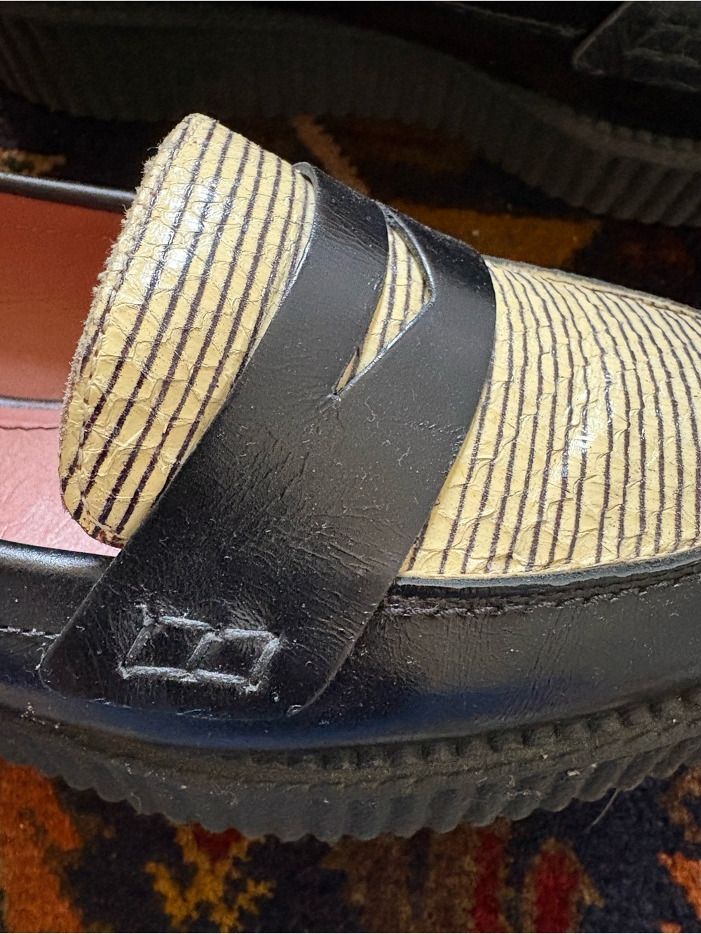 Amazing Sonia Rykiel Platform Loafers - Picture 3 of 10